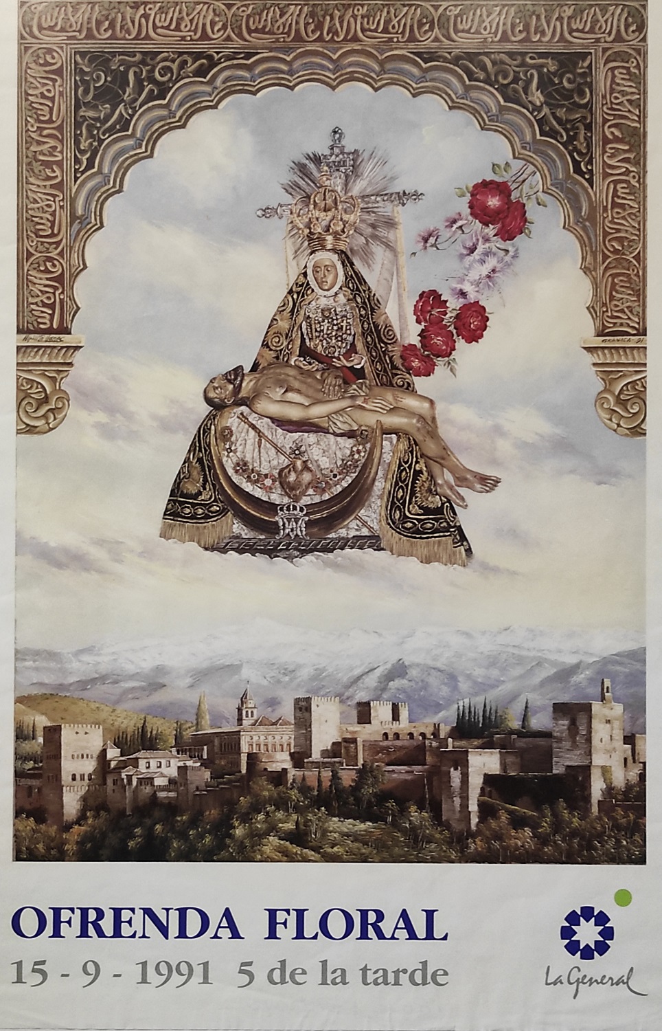 Festividad en honor a Nuestra Señora de las Angustias 1991 Granada